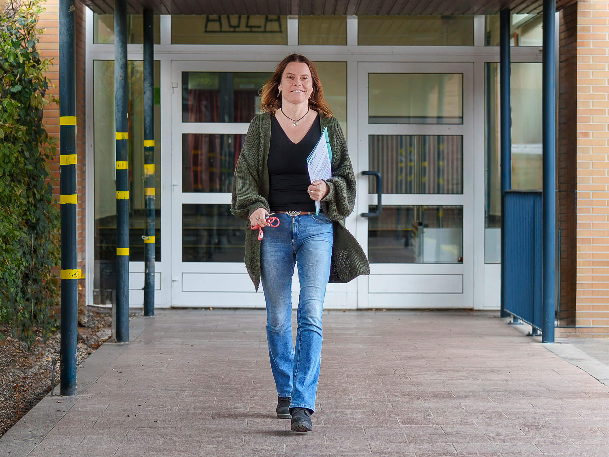 Daniela Pohl - Schulleiterin Hartwig-Claußen-Schule Hannover - Foto Anett Seidensticker