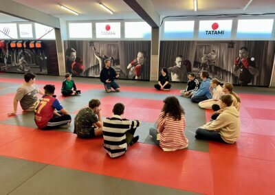 Hartwig-Claussen-Schule - Gewaltprävention im Dojo "Tatami"