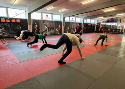 Hartwig-Claussen-Schule - Gewaltprävention im Dojo "Tatami"