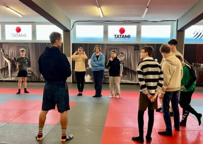 Hartwig-Claussen-Schule - Gewaltprävention im Dojo "Tatami"