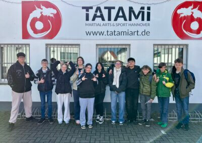 Hartwig-Claussen-Schule - Gewaltprävention im Dojo "Tatami"