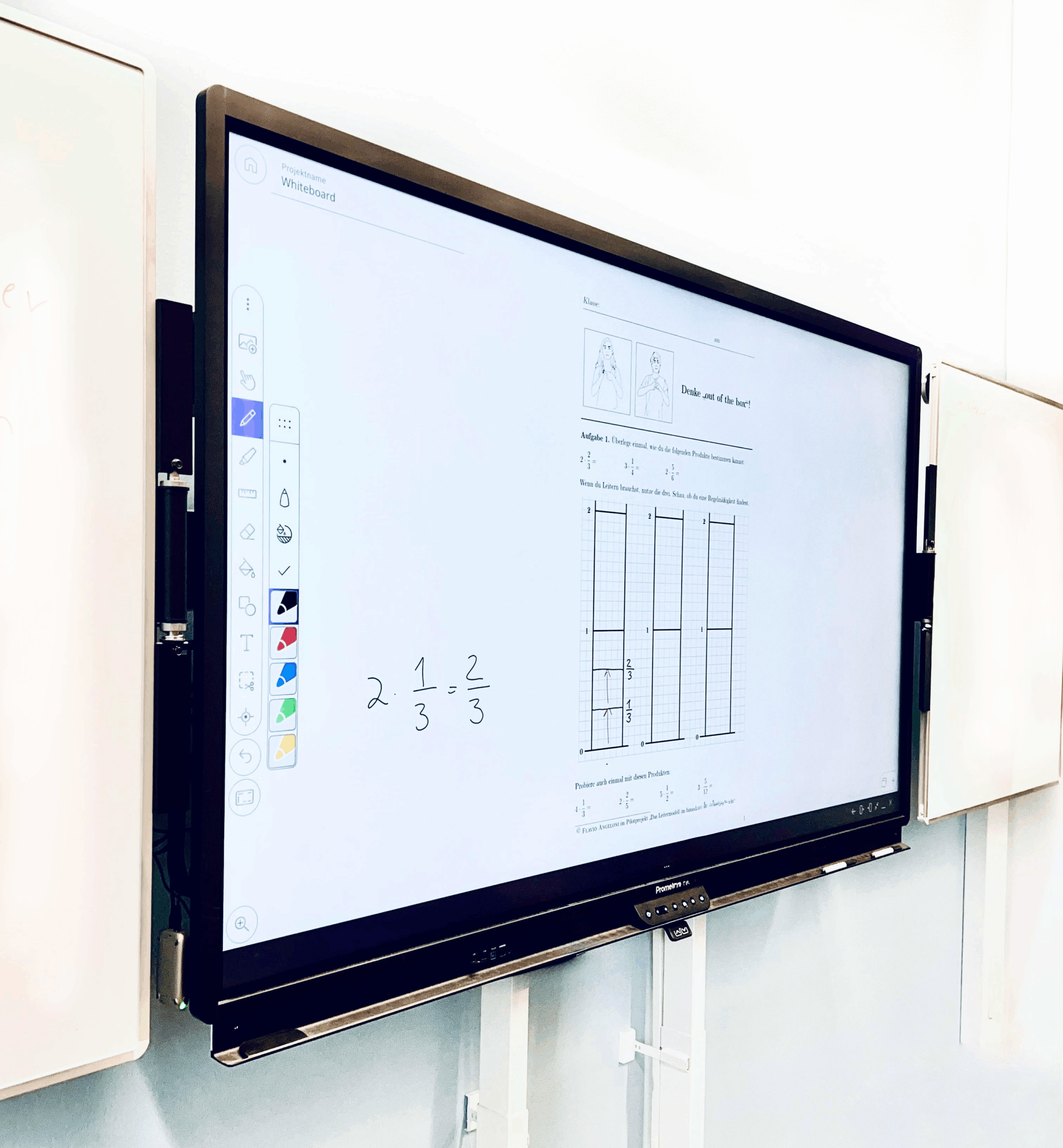 Hartwig Claußen Schule Hannover - Whiteboard
